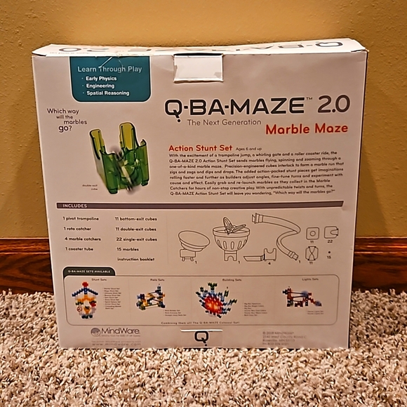 Q-ba-maze 2.0 Marble Maze - Picture 2 of 4